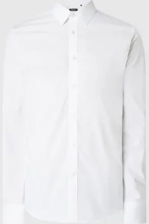 Matinique Koszula biznesowa o kroju slim fit z dodatkiem streczu model ‘Robo’