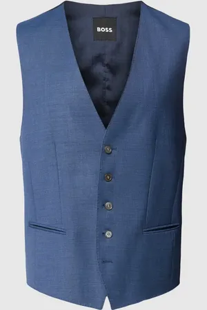 HUGO BOSS Kamizelka z lamowanymi kieszeniami model ‘Jeckson’