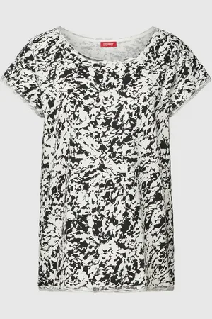ESPRIT T-shirt z kwiatowym wzorem