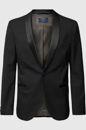 McNeal Marynarka na 1 guziki o kroju slim fit z kołnierzem z połami