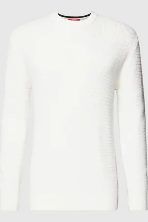 ESPRIT Sweter z dzianiny z fakturowanym wzorem