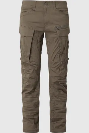 G-Star Spodnie cargo o kroju regular tapered fit z dodatkiem streczu model ‘Rovic’