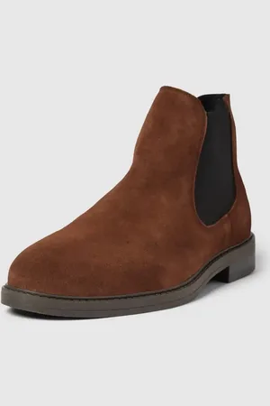 SELECTED Buty chelsea na płaskim obcasie model ‘BLAKE’