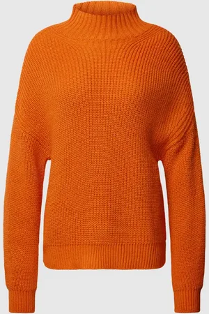 Jake*s Sweter z dzianiny ze stójką i obniżonymi ramionami