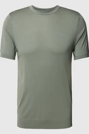 Profuomo T-shirt w jednolitym kolorze