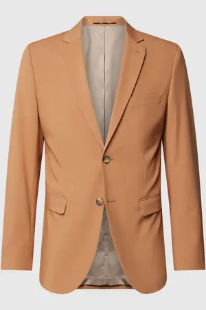 SELECTED Marynarka na dwa guziki o kroju slim fit z kołnierzem z połami model ‘LIAM’