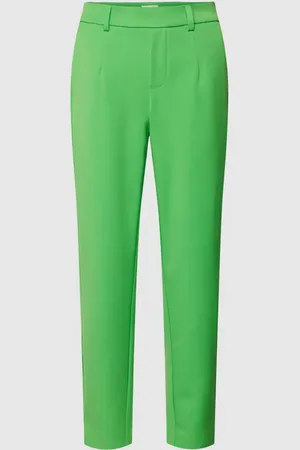 Object Spodnie materiałowe o kroju slim fit z wpuszczanymi kieszeniami model ‘Lisa’