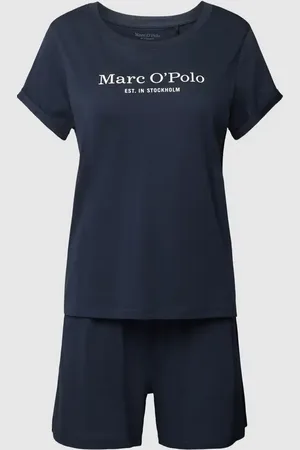 Marc O’ Polo Piżama z nadrukiem z logo model ‘MIX N MATCH’