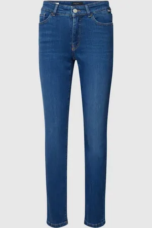 Marc Cain Jeansy o kroju slim fit z 5 kieszeniami