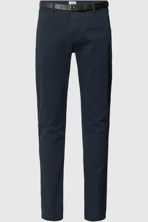 Lindbergh Chinosy o kroju classic fit z kieszeniami z tyłu