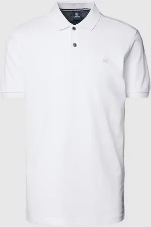 Lerros Koszulka polo z wyhaftowanym logo