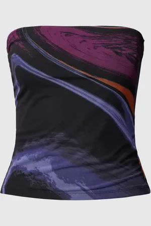 Gina Tricot Top bandażowy ze wzorem na całej powierzchni