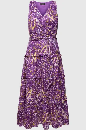 Ralph Lauren Sukienka midi z kwiatowym wzorem model ‘LACAIDE’