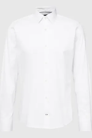 JOOP! Koszula biznesowa o kroju Slim Fit z mankietami sportowymi