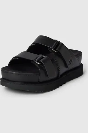 UGG Klapki na platformie z zapięciem na rzep model ‘GOLDENSTAR’