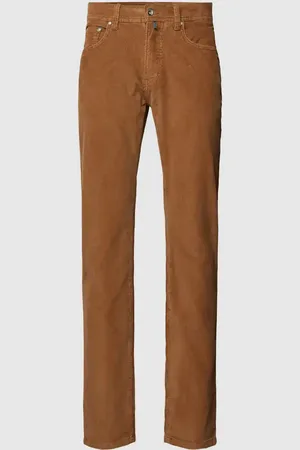 Pierre Cardin Spodnie sztruksowe z 5 kieszeniami model ‘Lyon’