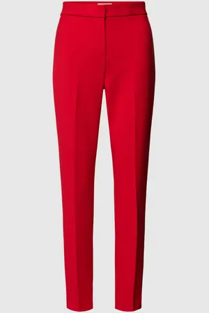 pennyblack Spodnie do garnituru o kroju slim fit w kant model ‘COLONIA’