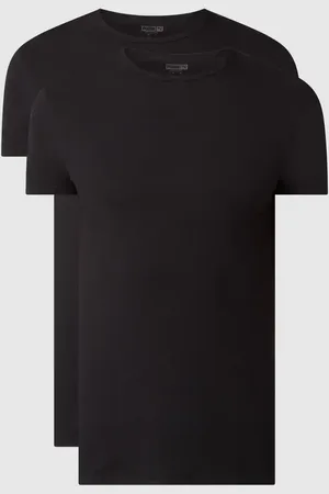 PUMA T-shirt o kroju regular fit z bawełny w zestawie 2 szt
