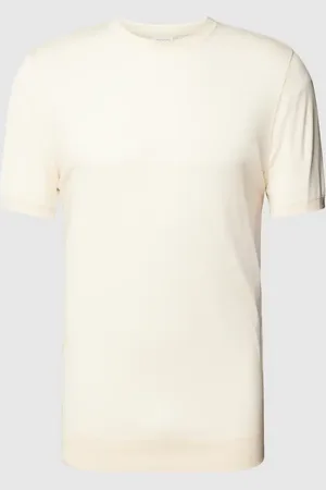 Profuomo T-shirt w jednolitym kolorze