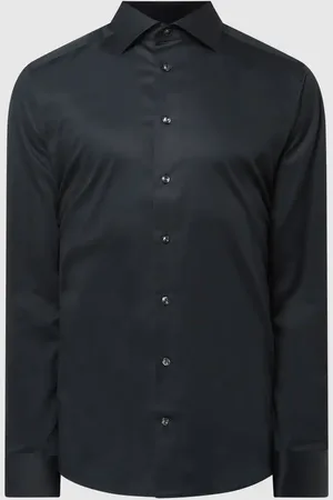 Eton Koszula biznesowa o kroju regular fit z diagonalu
