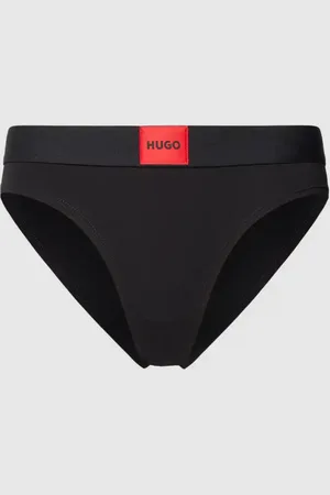 HUGO BOSS Figi z naszywką z logo