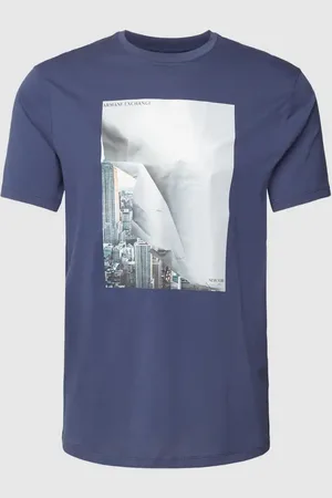 Armani Exchange T-shirt z nadrukowanym motywem