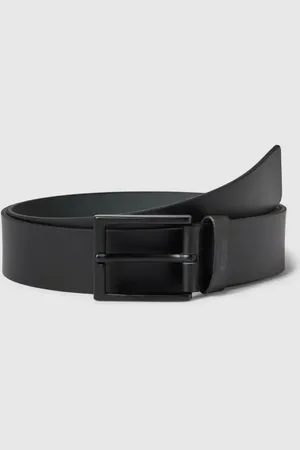 HUGO BOSS Pasek z detalem z logo model ‘Timon’