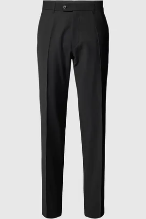 Carl Gross Spodnie do garnituru o kroju regular fit w kant model ‘Silvio’