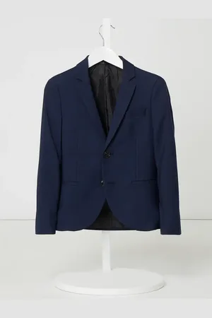 JACK & JONES Marynarka na 2 guziki z dodatkiem wełny model ‘Solaris’