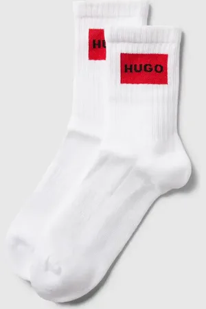 HUGO BOSS Skarpety z detalem z logo w zestawie 2 szt.