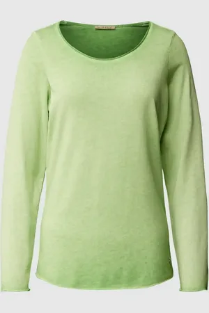 Smith and Soul Sweter z dzianiny z aplikacją z logo