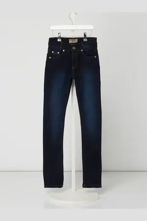 Blue Effect Jeansy w dekatyzowanym stylu o kroju skinny fit