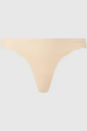 Skiny Majtki typu tanga z mikrowłókna — bezszwowe