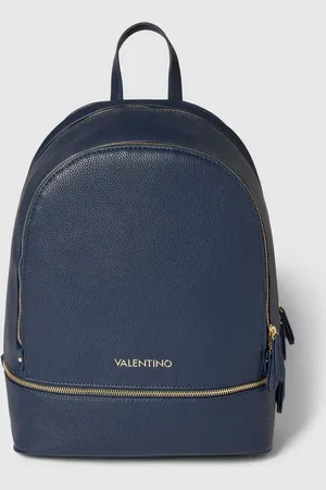 VALENTINO Plecak ze wzorem z logo model ‘BRIXTON’ w kolorze czarnym