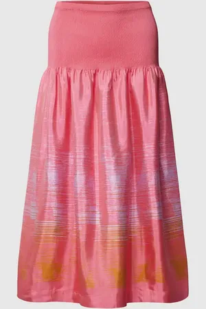 Oilily Spódnica midi z szerokim, elastycznym pasem model ‘SIMONET’