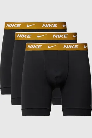 Nike Obcisłe bokserki z elastycznym pasem i detalem z logo w zestawie 3 szt.