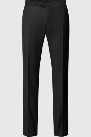 JOOP! Spodnie materiałowe o kroju slim fit w kant model ‘Bask’