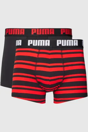 PUMA Obcisłe bokserki ze szwami działowymi w zestawie 2 szt. model ‘HERITAGE’