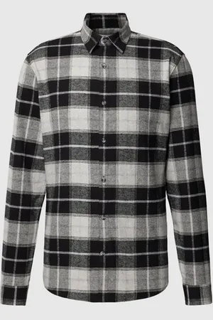 Lindbergh Koszula casualowa o kroju slim fit ze wzorem w kratę