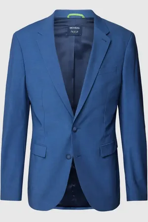McNeal Marynarka na 2 guziki o kroju slim fit z kieszenią z patką