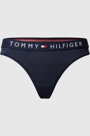 Tommy Hilfiger Stringi z elastycznym pasem z logo