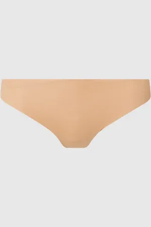 Hanro Stringi z dodatkiem streczu — bezszwowy model ‘Invisible Cotton’