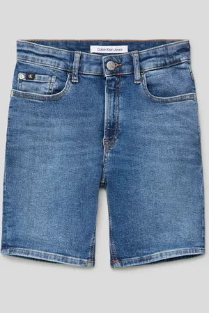 Calvin Klein Szorty jeansowe o kroju regular fit z 5 kieszeniami