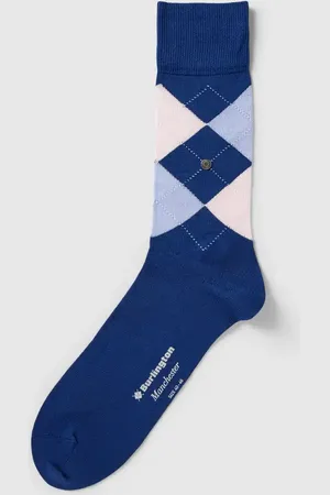 Burlington Skarpety ze wzorem w kratę model ‘MANCHESTER’
