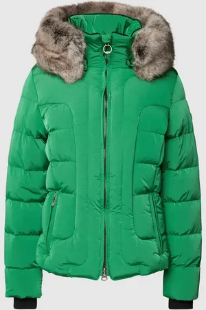 Wellensteyn Kurtka pikowana o kroju shaped fit ze sztucznym futrem model ‘ASTORIA’