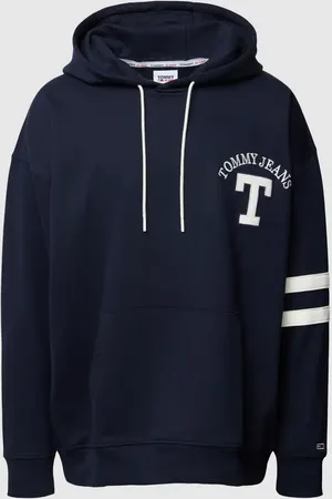 Tommy Hilfiger Bluza z kapturem i wyhaftowanym logo model ‘LETTERMAN’