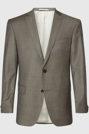 Carl Gross Marynarka o kroju slim fit z czystej żywej wełny model ‘STEVEN’