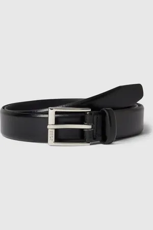 HUGO BOSS Pasek z detalem z logo model ‘ELLOY’