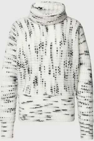 Opus Sweter z dzianiny z golfem model ‘Pirke’