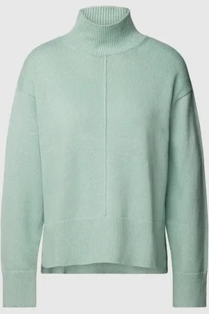 Opus Sweter z dzianiny ze stójką model ‘Pupali’